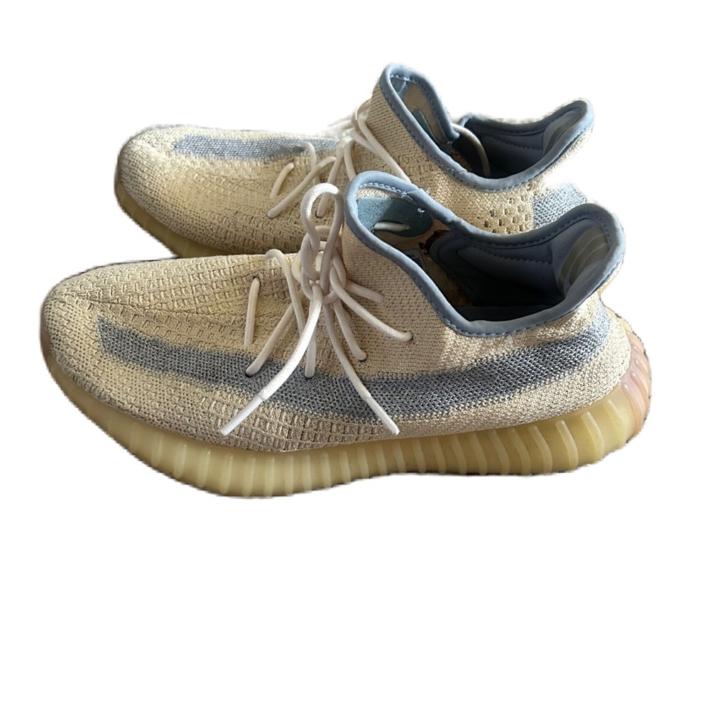 2020 Yeezy Boost 350 V2 'Linen' Men’s Size 9 - Picture 2 of 8